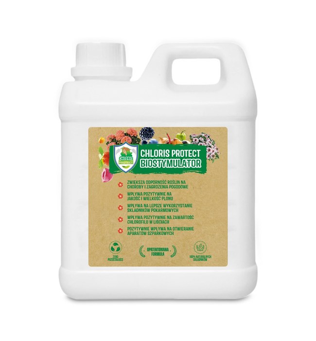Chloris Protect 2 l Butelka Chloris Protect 2 l z etykietą produktu